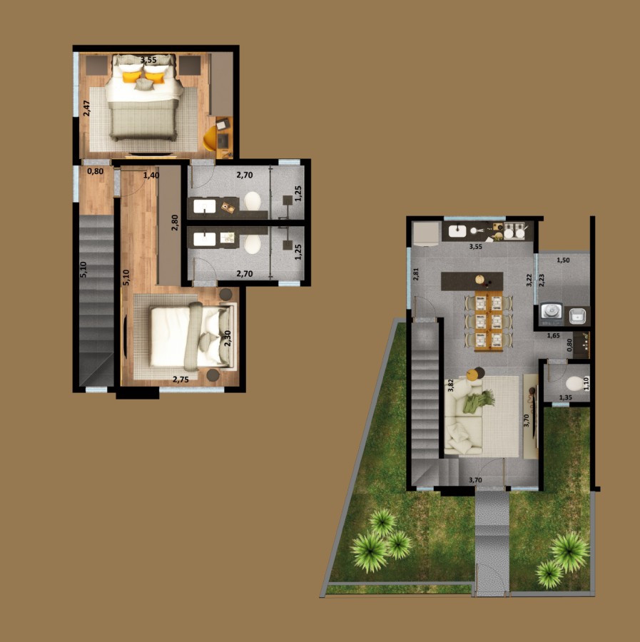 Apartamento Planta Humanizada